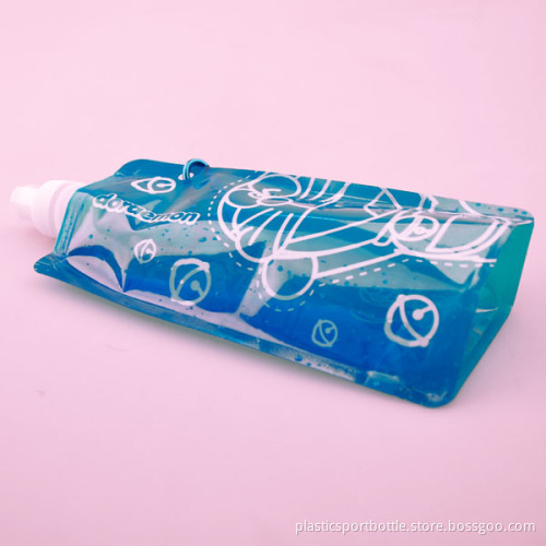 BPA Free Food Grade High Quality Foldable Portable Bottle